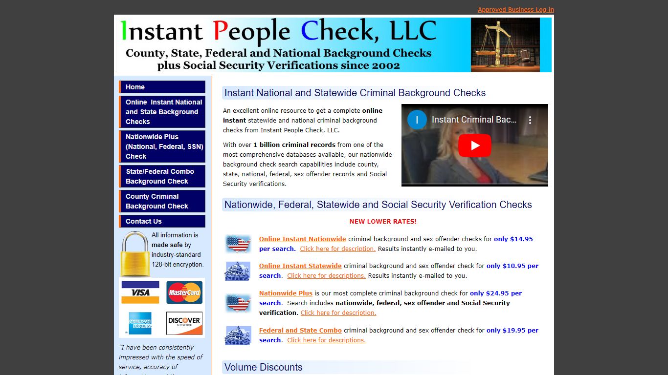 National Criminal Background Check | Instant People Check