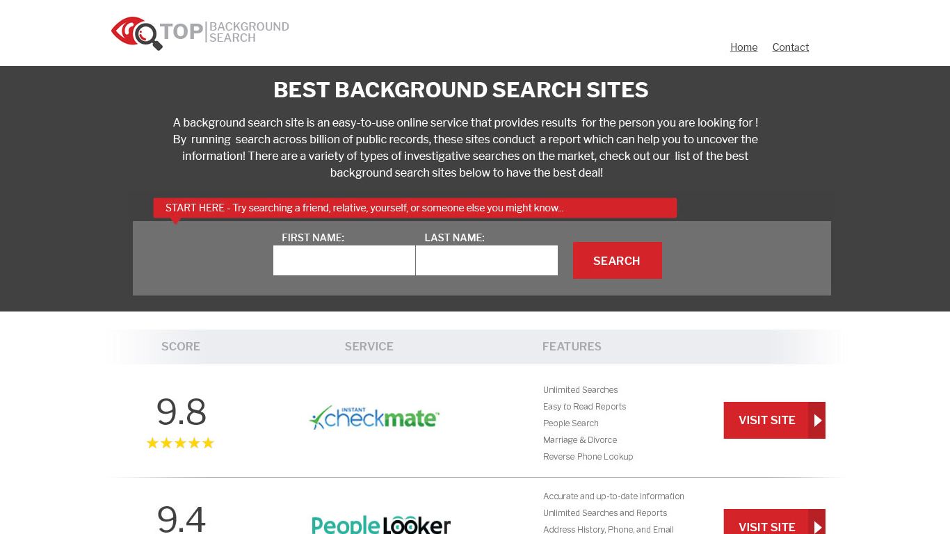 Best Online Instant Background Checks 📓 Aug 2022